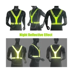 Japcell Refleksvest med LED Lys