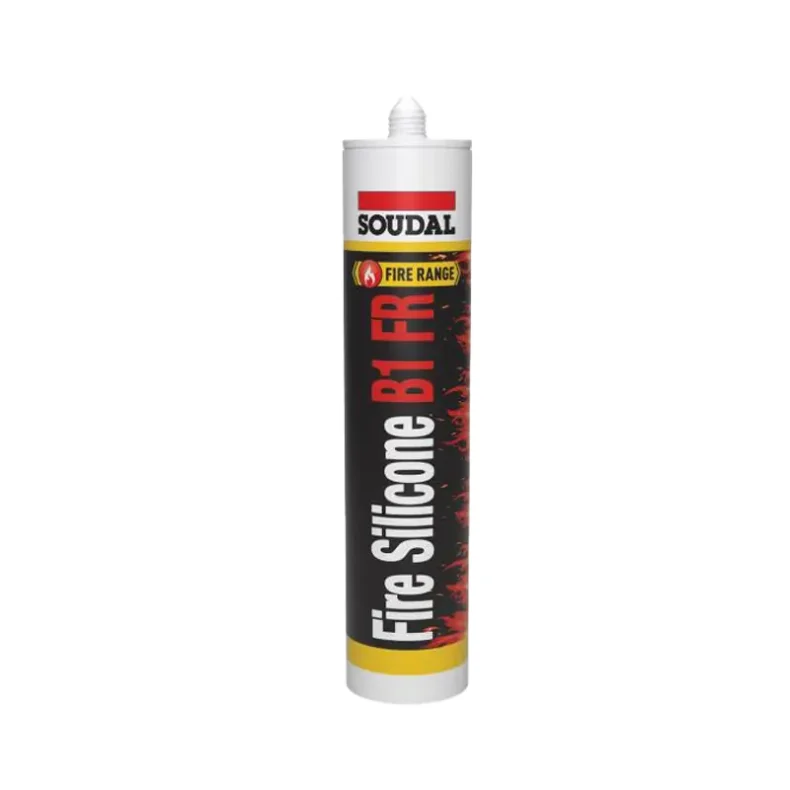 Soudal brandfugemasse hvid silirup FR B1 - 300ml