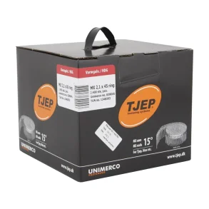 Tjep Varmglv mx ringsm 21/45 2400 stk (839045)