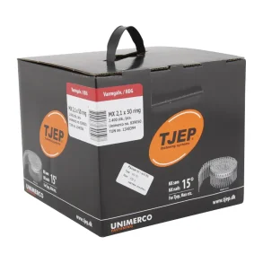 Tjep Varmglv mx ringsm 21/50 2400 stk (839050)