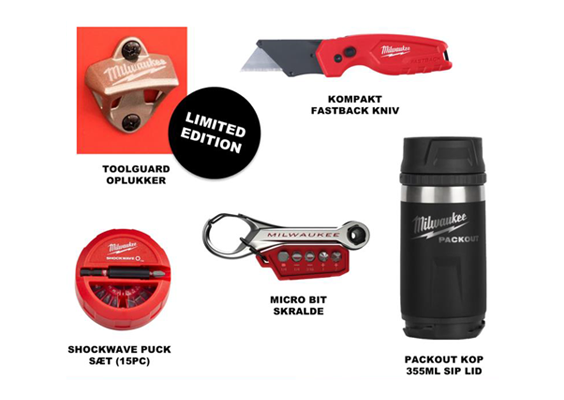 Indhold Milwaukee Adventskalender